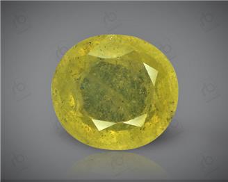 Natural Heated & Treated Yellow Sapphire Certified  4.64 carats -1741